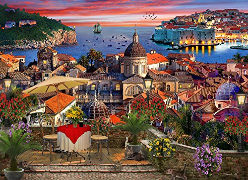 Dubrovnik Jigsaw Puzzle 1000 Teile von Vermont Christmas Company