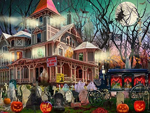 Haunted Mansion Puzzle 550 Teile von Vermont Christmas Company von Vermont Christmas Company