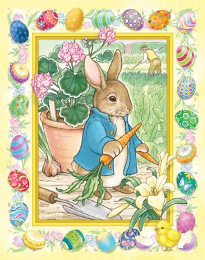 Osterhase Countdown-Kalender von Vermont Christmas Company