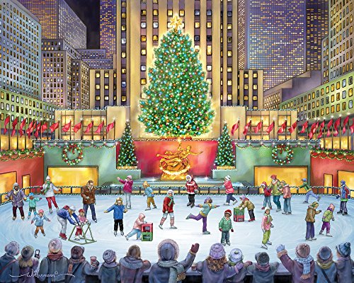 Rockefeller Center Jigsaw Puzzle Puzzle 1000 Teile von Vermont Christmas Company