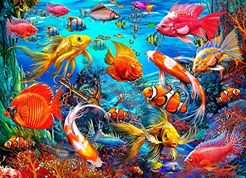 Tropischer Fisch Jigsaw Puzzle 1000 Teile von Vermont Christmas Company