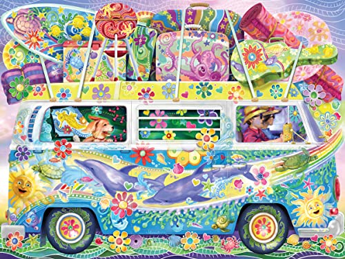 Vermont Christmas Company Beachtime Camper Puzzle 550 Teile von Vermont Christmas Company