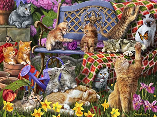 Vermont Christmas Company Cats Galore Puzzle 550 Teile von Vermont Christmas Company