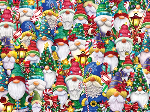 Vermont Christmas Company Christmas Gonks Puzzle 550 Teile von Vermont Christmas Company