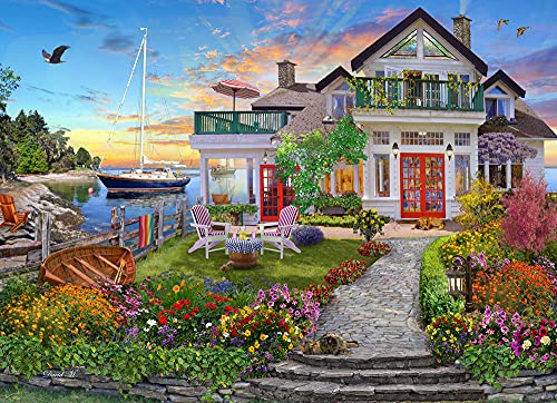 Vermont Christmas Company Coastal Escape Puzzle 1000 Teile von Vermont Christmas Company