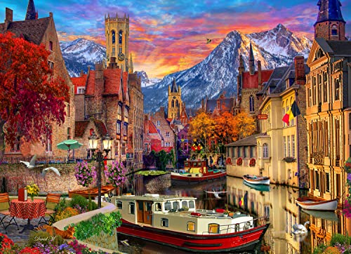 Vermont Christmas Company Europäischer Kanal Puzzle 1000 Teile von Vermont Christmas Company