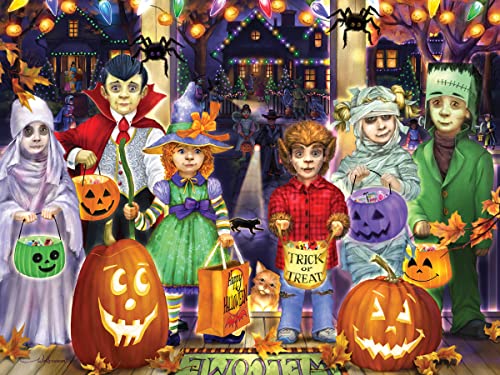 Vermont Christmas Company Halloween Nacht Puzzle 550 Teile von Vermont Christmas Company