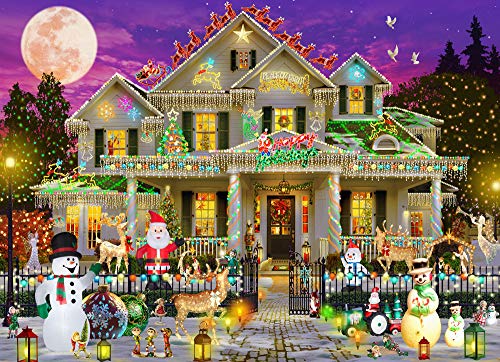 Vermont Christmas Company Happy Holidays Puzzle 1000 Teile von Vermont Christmas Company