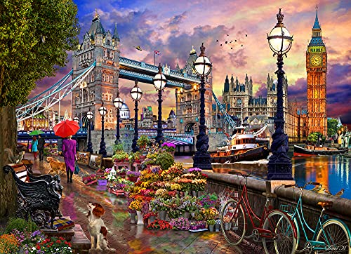 Vermont Christmas Company London Promenade Puzzle 1000 Teile von Vermont Christmas Company