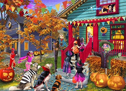 Vermont Christmas Company Süßes oder Saures Halloween Puzzle 1000 Teile von Vermont Christmas Company