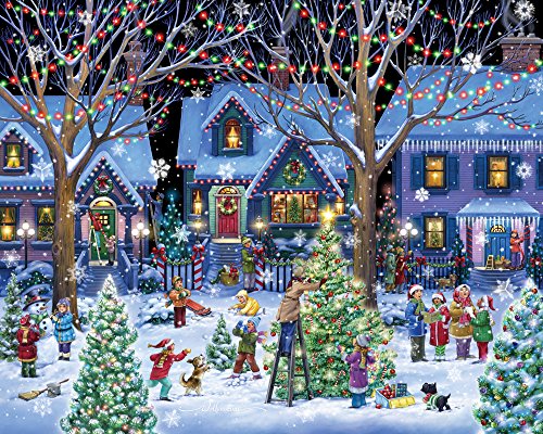 Vermont Christmas Company Weihnachtsbeifall Jigsaw Puzzle 1000 Teile von Vermont Christmas Company