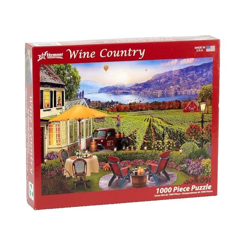 Vermont Christmas Company Weinland Jigsaw Puzzle 1000 Teile von Vermont Christmas Company