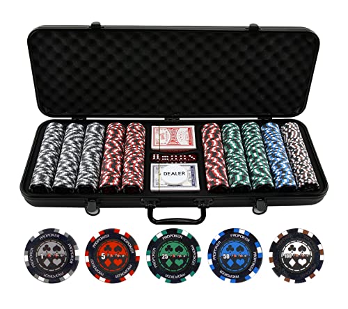 JP Commerce 13.5g 500PC Pro Poker Sandplatz Poker Set von Versa Games