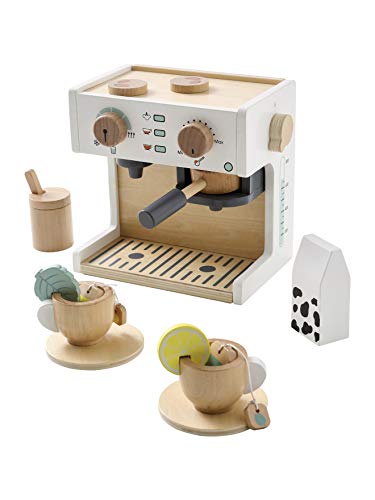 VERTBAUDET Kaffee- und Teemaschine aus Holz, mehrfarbig, TU VERTBAUDET Kaffee- und Teemaschine aus Holz, mehrfarbig, TU von Vertbaudet