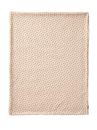 Vertbaudet Baby Wende-Decke, Musselin & Webpelz Lovely Leo Oeko-Tex rosa Bedruckt 75X100 von Vertbaudet