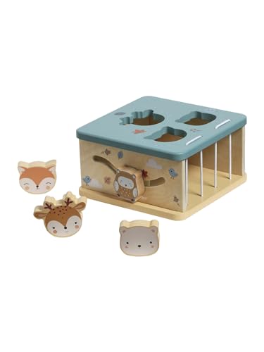 Vertbaudet VERTBAUDETBaby Steckspiel WALDFREUNDE aus Holz FSC®blau von Vertbaudet