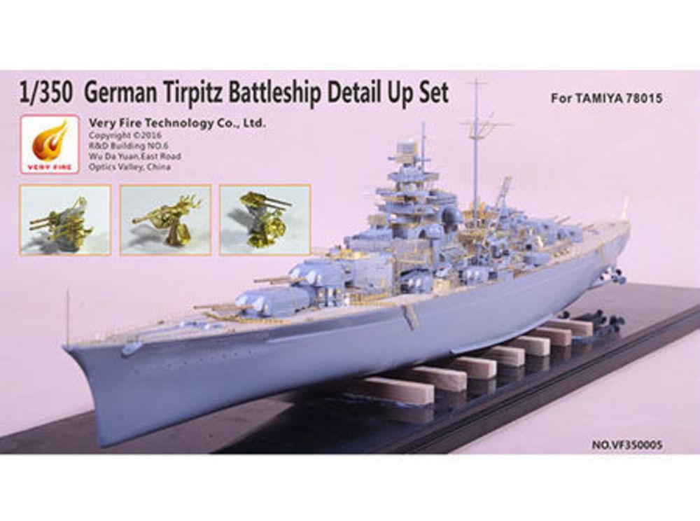 German Tripitz Battleship Detail Up Set [Tamiya] von Very Fire