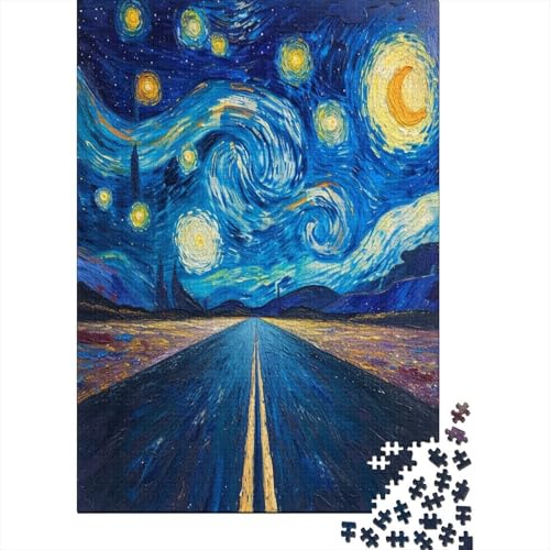 Farbenfrohes Puzzle Art Sternenhimmel Klassische Puzzles Home Dekoration Puzzle Schönes Universum Puzzle 300 Teile Herausforderndes Puzzle Für Erwachsene 300pcs (40x28cm) von VesFy