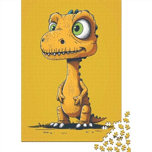 Farbenfrohes Puzzle Dinosaurier Geschicklichkeitsspiel Home Dekoration Puzzle Tier Puzzle-Geschenk Puzzle 300 Teile Erwachsenen Puzzle Für Erwachsene 300pcs (40x28cm) von VesFy