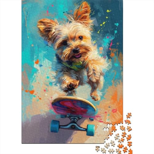 Farbenfrohes Puzzle West Highland Hund Geschicklichkeitsspiel Erwachsene Puzzles Tier Puzzle-Geschenk 1000-teilige Puzzles Erwachsenen Puzzle Für Erwachsene Und Kinder 1000pcs (75x50cm) von VesFy