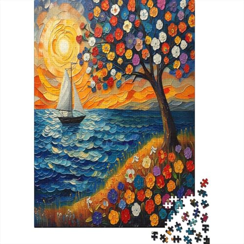 Puzzle Farbenfrohes Niedliche Blumen Geschicklichkeitsspiel Erwachsene Puzzles Pflanzen Clevere Rätsel 1000 Teile Geburtstagsgeschenk Für Erwachsene Für Erwachsene Kinder 300pcs (40x28cm) von VesFy