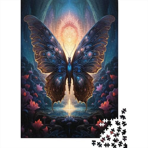 Puzzle Farbenfrohes Schöner Schmetterling Puzzle Farbenfrohes Legespiel Erwachsene Puzzles Tier Buntes Legespiel 1000 Teile Erwachsenen Puzzle Für Die Ganze Familie 1000pcs (75x50cm) von VesFy