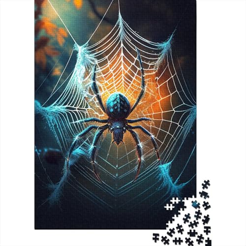 Puzzle Farbenfrohes Spinne Geschicklichkeitsspiel Erwachsene Puzzles Tier Puzzle-Geschenk 300 Teile Herausforderndes Puzzle Für Erwachsene 300pcs (40x28cm) von VesFy