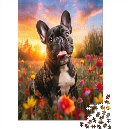 Puzzle Kampfhund Geschicklichkeitsspiel Home Dekoration Puzzle Tier Buntes Legespiel 300 Teile Geburtstagsgeschenk Für Erwachsene Für Erwachsene 300pcs (40x28cm) von VesFy