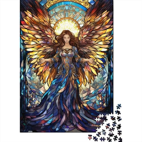 Puzzles Schöner Engel Geschicklichkeitsspiel Lernspiel Herausforderung Spielzeug Gott Clevere Rätsel 300-teilige Puzzles Impossible Puzzle Für Die Ganze Familie 300pcs (40x28cm) von VesFy