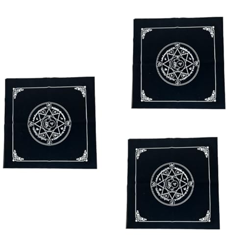 Vesdrtyr I Style 49 X 49 cm Tarot-Tischspiel-Abdeckung, Ritual-Zubehör, Hexenbedarf, Spiel-Abdeckung von Vesdrtyr