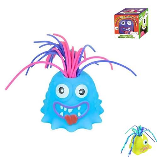 Halloween Screaming Monster Toys,Spielzeug Mit Geräuschen Zum Haareziehen,Hair Pulling Fidget Toy,Hair Pulling Funny Monsteres,Screaming Monsteres Toys Stress Relief Gifts von VessEn