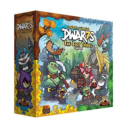 Vesuvius Media - Dwar7s Lost Tribes Expansion - Boardgame -1 Player Required - Recommended Age 13 - English von Precisamente