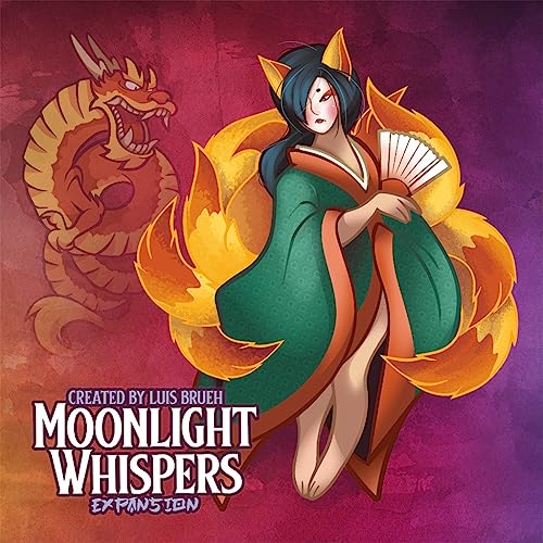 Vesuvius Media - Night Parade of a Hundred Yokai Moonlight Whispers Expansion - Boardgame -2 to 4 Players - Recommended Age 13+ - English von Vesuvius Media