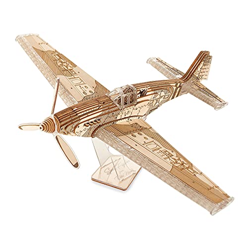 VETER Speed Fighter-V4 Jagdflugzeug 3D Holzbausatz von Veter Models