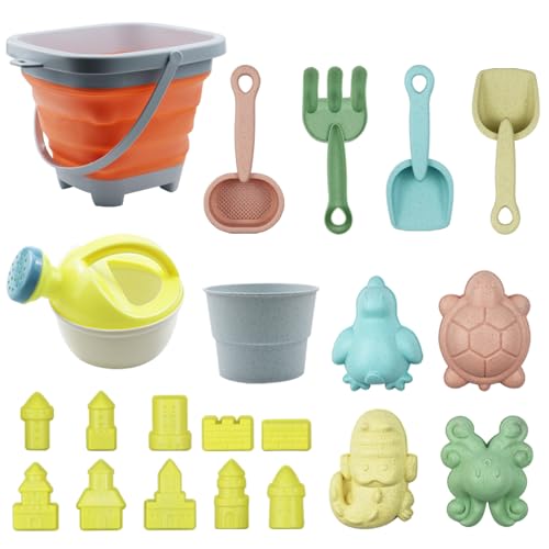 Vexran Videospiele 21 Sandspielzeug Strandspielzeug Kinder Faltbarer Eimer Kinder Strand mit Schaufel, Sandharke, Sandförmchen Sandspielzeug für Mädchen Junge Sandspielzeug Set für ab 1-6 Vexran Videospiele 21 Sandspielzeug Strandspielzeug Kinder Faltbarer Eimer Kinder Strand mit Schaufel, Sandharke, Sandförmchen Sandspielzeug für Mädchen Junge Sandspielzeug Set für ab 1-6 von Vexran