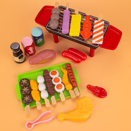 21-teiliges Grill-Set mit Backofen, für Kinder, aus ABS, Jo-uet, Lebensmittel, Küche, Küche, Kinder, Nachahmungsspiel, Spielzeug, Herd für Grill, Spielen, Lebensmittel 21-teiliges Grill-Set mit Backofen, für Kinder, aus ABS, Jo-uet, Lebensmittel, Küche, Küche, Kinder, Nachahmungsspiel, Spielzeug, Herd für Grill, Spielen, Lebensmittel von Vgvgaj