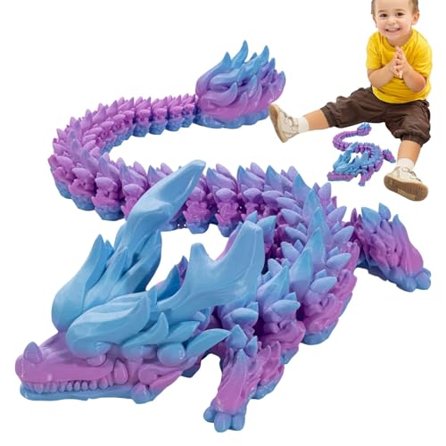 Drachen-Fidget-Spielzeug, bedruckt, Drachen-Spielzeug mit Gelenken, Drachen-Spielzeug für Kinder zu Hause, flexible Gelenke, Drachen-Fidget-Spielzeug, bedruckt, Drachen-Spielzeug mit Gelenken, Drachen-Spielzeug für Kinder zu Hause, flexible Gelenke, von Vgvgaj