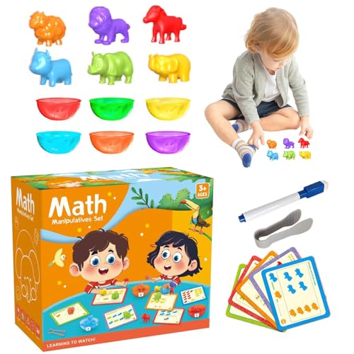 Farbsortierspielzeug für Kleinkinder, Zahlenspiele für Kinder,Farbklassifizieren Sie sensorische Spielzeuge zur Zahlenerkennung - Lernspielzeug für Kinder, multifunktionale frühe Lernaktivitäten für d von Vgvgaj