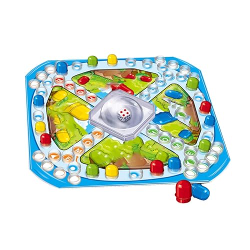 Fliegendes Schachspielzeug, Flugzeug-Flug-Schach-Familienspiel-Spielzeug, Reise-Brettspiel, Schach, pädagogisches Geschenk, Spielzeug, Unterhaltungsspiel für Erwachsene und Kinder, Party, und Mädchen von Vgvgaj