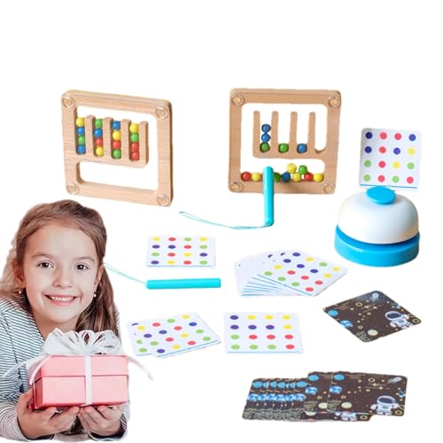 Magnetisches Labyrinth-Puzzle, farbig, magnetisch, lehrreich – Puzzle zum Sortieren und Verein aus Holz für ab 3 Jahren Magnetisches Labyrinth-Puzzle, farbig, magnetisch, lehrreich – Puzzle zum Sortieren und Verein aus Holz für ab 3 Jahren von Vgvgaj