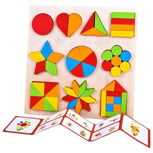 Puzzle aus Holz Formen | Puzzle Tri Formen aus Holz | Spiele Aktivitätsblöcke Lernen Entwicklung | Kindergartenbildung Mädchen Baby Puzzle aus Holz Formen | Puzzle Tri Formen aus Holz | Spiele Aktivitätsblöcke Lernen Entwicklung | Kindergartenbildung Mädchen Baby von Vgvgaj