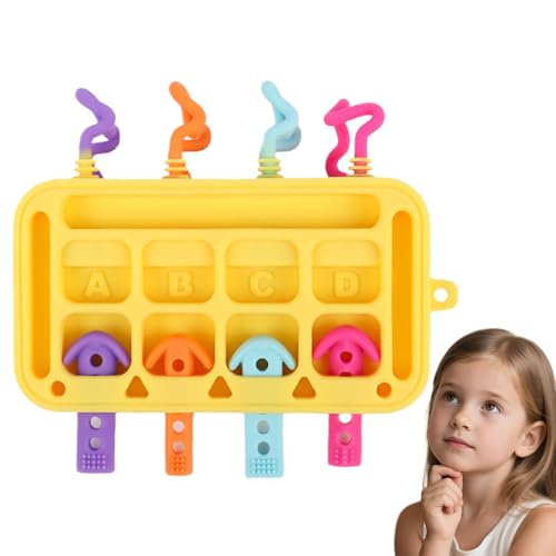 Vgvgaj Aktivitätentafel für Kleinkinder | sensorisches Lernspiel, Lernspiel aus weichem Silikon für Haus, Kindergarten, mit spielerischen Interaktionen Vgvgaj Aktivitätentafel für Kleinkinder | sensorisches Lernspiel, Lernspiel aus weichem Silikon für Haus, Kindergarten, mit spielerischen Interaktionen von Vgvgaj