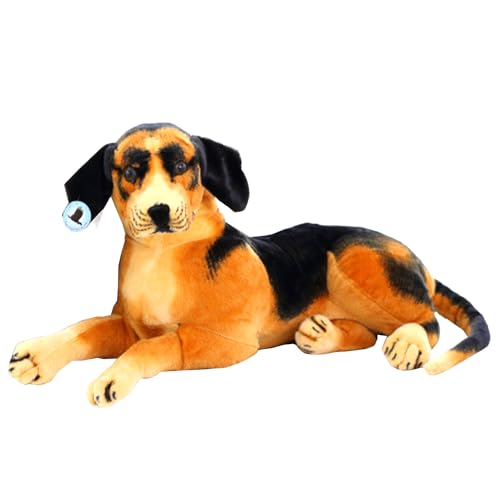 Vgvgaj Deutscher Schäferhund aus Plüsch, Plüschtiere für Hunde – Plüschhundfigur aus Plüsch – großer realistischer Hund, sicher und weich, für eine angenehme Haptik Vgvgaj Deutscher Schäferhund aus Plüsch, Plüschtiere für Hunde – Plüschhundfigur aus Plüsch – großer realistischer Hund, sicher und weich, für eine angenehme Haptik von Vgvgaj