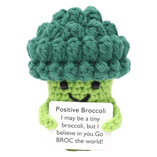 Vgvgaj Emotionale Unterstützung beim Häkeln, niedliches Gemüsespielzeug, mit Karte, Brokkoli-Spielzeug, Cartoon-Gemüse, Brokkoli-Häkelnadel, emotionale Unterstützung, 7,8 x 6,3 x 6,3 cm Vgvgaj Emotionale Unterstützung beim Häkeln, niedliches Gemüsespielzeug, mit Karte, Brokkoli-Spielzeug, Cartoon-Gemüse, Brokkoli-Häkelnadel, emotionale Unterstützung, 7,8 x 6,3 x 6,3 cm von Vgvgaj