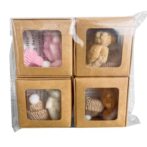 Vgvgaj Klein in einer Box | 4-teiliges weiches Plüschtier mit inspirierender Karte – Novelty Spielzeug für Schule Geburtstag Halloween Valentinstag Büros | Dekoration Halloween und Innen Vgvgaj Klein in einer Box | 4-teiliges weiches Plüschtier mit inspirierender Karte – Novelty Spielzeug für Schule Geburtstag Halloween Valentinstag Büros | Dekoration Halloween und Innen von Vgvgaj
