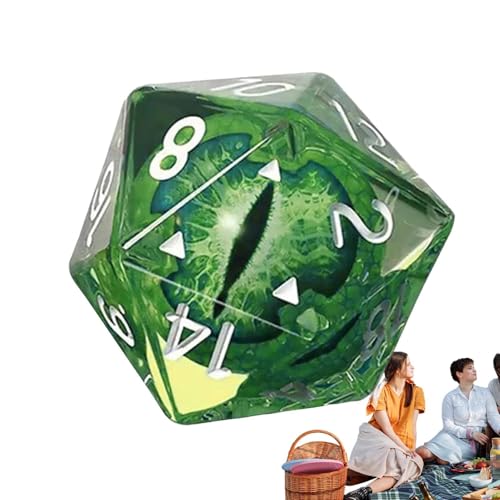 Vgvgaj Rollenspiel-Würfel | Beutel mit 20 Würfeln | Polyedrisches Würfelspiel, komplette zweifarbige Würfel-Sets kompatibel mit den Tischspielen Shiny Eyes RPG Vgvgaj Rollenspiel-Würfel | Beutel mit 20 Würfeln | Polyedrisches Würfelspiel, komplette zweifarbige Würfel-Sets kompatibel mit den Tischspielen Shiny Eyes RPG von Vgvgaj