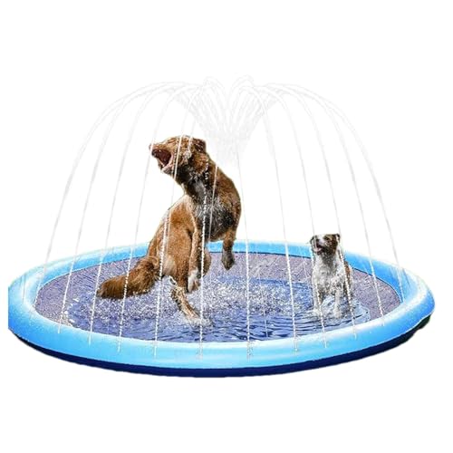 Wasserspielmatte mit Sprinkler, Strandsprühmatte – Wasserspielmatte für – rutschfeste Sprühmatte für Außenpool und Strand, Sprühmatte für, GA Wasserspielmatte mit Sprinkler, Strandsprühmatte – Wasserspielmatte für – rutschfeste Sprühmatte für Außenpool und Strand, Sprühmatte für, GA von Vgvgaj