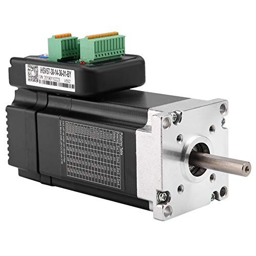 ViaGasaFamido 140W 3000 U/Min 0,45 Nm Stepper Motor, Integrierter Servosystem Smart Stepper Motor Treiber und Bewegungssteuerung für Automatisierungsgeräte von ViaGasaFamido