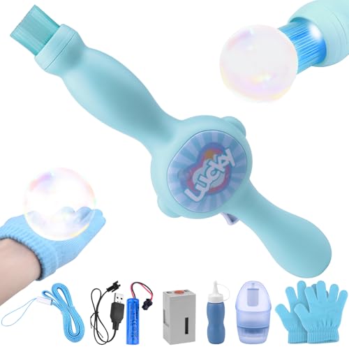 Vibbang Rauch Seifenblasenmaschine, Smoke Bubble Machine, Bunte Elastische Seifenblasen Nebel Seifenblasenmaschine mit elastischem, Seifenblasen Maschinenstab Mit Buntem Licht Für Partys Vibbang Rauch Seifenblasenmaschine, Smoke Bubble Machine, Bunte Elastische Seifenblasen Nebel Seifenblasenmaschine mit elastischem, Seifenblasen Maschinenstab Mit Buntem Licht Für Partys von Vibbang