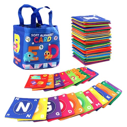 Badebücher – Alphabet-Bücher mit Tieren, Lernbuch für Kinder, pädagogisches Spielzeug, Buch aus weichem Stoff | Badebuch für ruhige Aktivität für Babys, Jungen, Mädchen, Vorschule Badebücher – Alphabet-Bücher mit Tieren, Lernbuch für Kinder, pädagogisches Spielzeug, Buch aus weichem Stoff | Badebuch für ruhige Aktivität für Babys, Jungen, Mädchen, Vorschule von Vibhgtf
